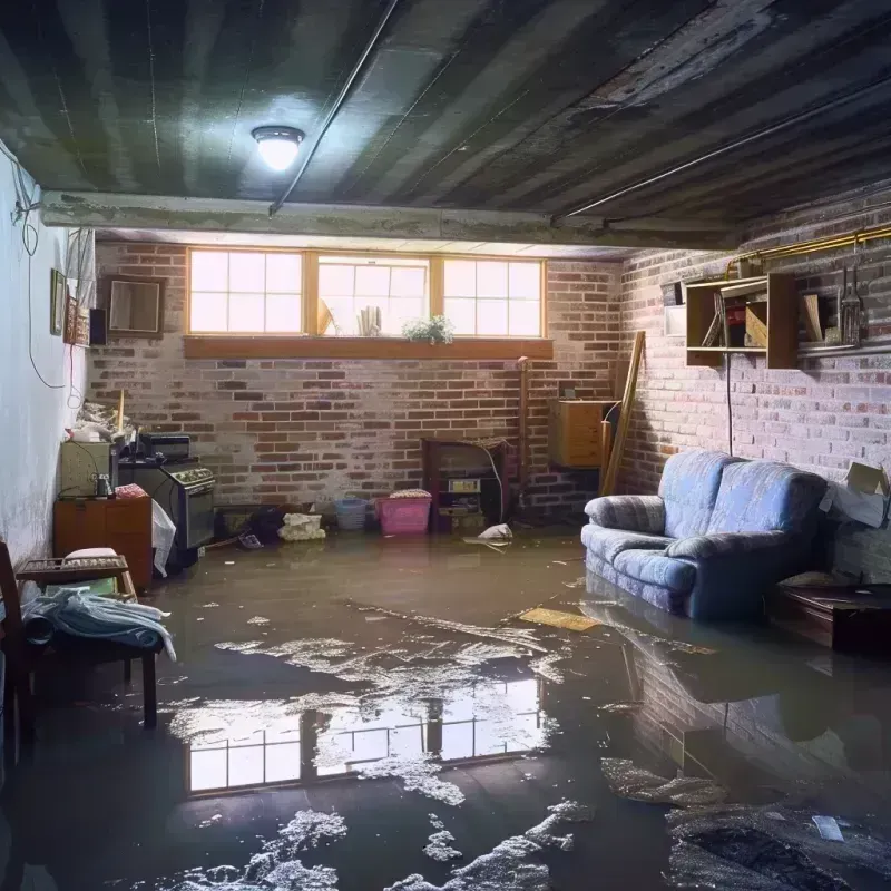 Flooded Basement Cleanup in Cornish, ME